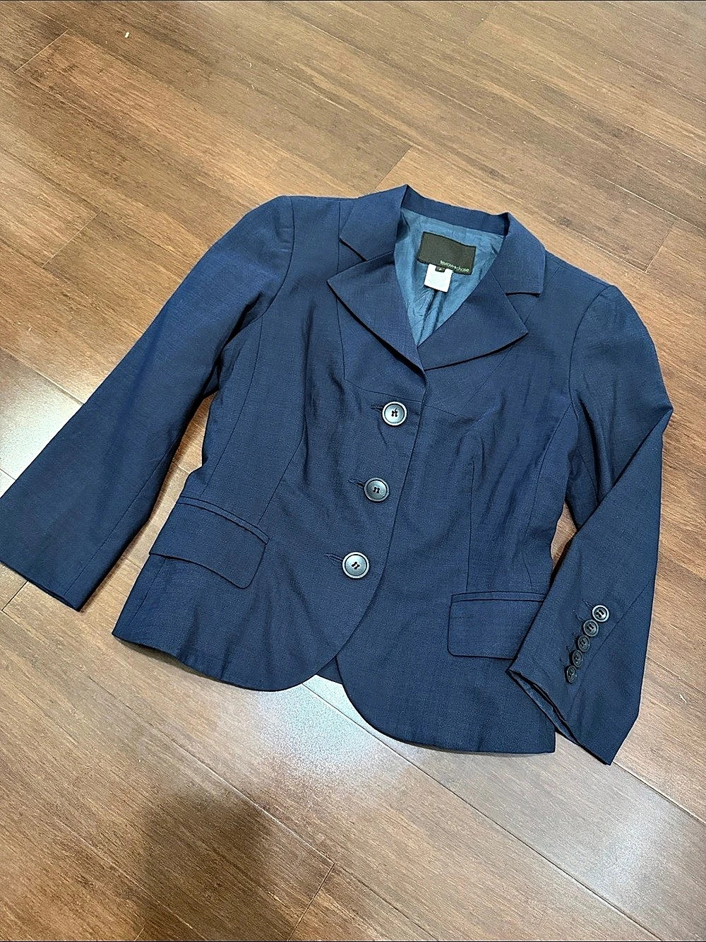 Tevrow + Chase by Rickie Freeman Women's Wool Blazer Size 2